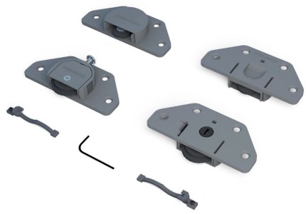 KIT CD30CX COM FREIO (1 PORTA)