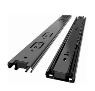 TRILHO TELESCÓPICO 50 CM PRETO