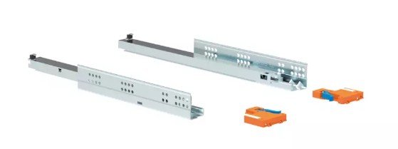 CORREDIÇA INVISÍVEL EXTRAÇÃO TOTAL 350 MM