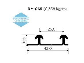 TRILHO SUPERIOR  RM-065 (3,00 MT) 