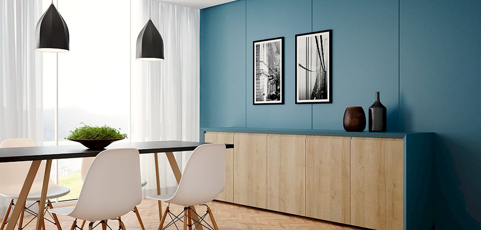 MDF 18 MM AZUL SECRETO