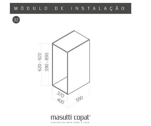 COLUNA DESLIZANTE COM 2 CESTOS CROMADO