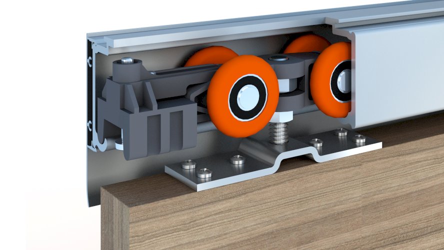 KIT DN 150 COM FREIO (1 PORTA)