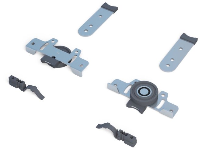 KIT D30 COM FREIO (1 PORTA)