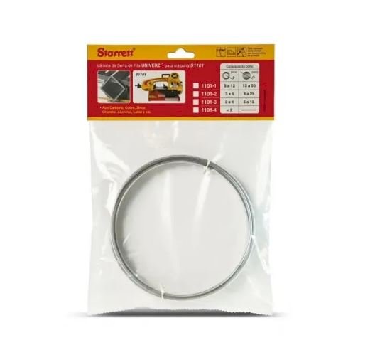 LÂMINA DE SERRA DE FITA BI-METAL 13 X 0,50 MM COM 1,47 MT E 10-14 DENTES